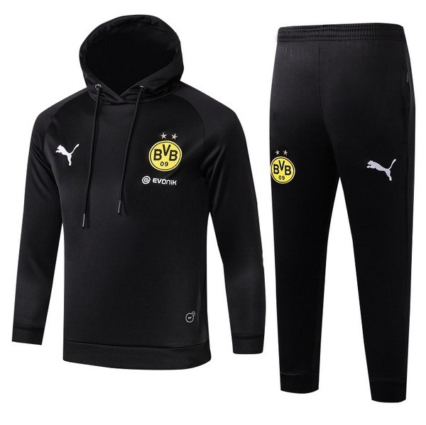 Trainingsanzug Kinder Borussia Dortmund 2018-19 Gelb Schwarz Fussballtrikots Günstig
